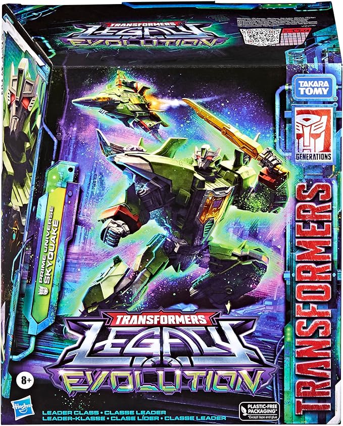 Transformers Toys Legacy Evolution Leader Prime Universe Skyquake Toy, 7-inch, Action Figure for Boys and Girls Ages 8 and Up - Figurio