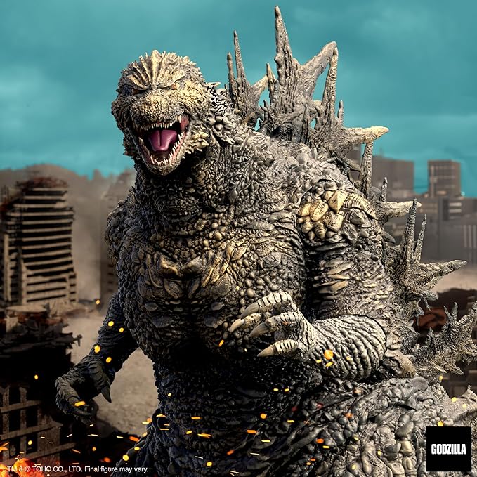 Super7 ULTIMATES! Toho Godzilla Minus One - 8" Toho Godzilla Action Figure Classic Movie Collectibles and Retro Toys - Figurio