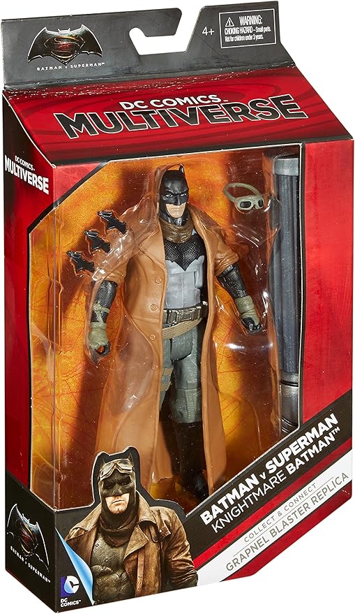 Batman v Superman: Dawn of Justice Multiverse Knightmare Batman (Apocalypse Flashback) Figure, 6 Inches - Figurio