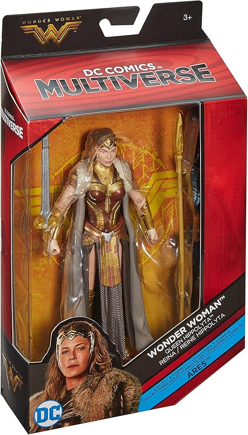 DC Comics Multiverse Wonder Woman Queen Hippolyta Figure, 6" - Figurio