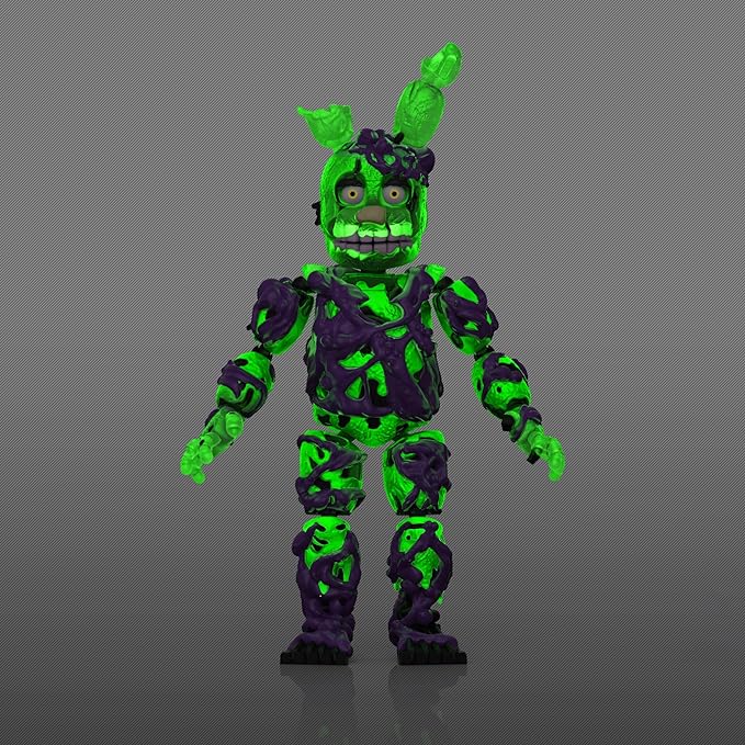 Funko Pop!Action Figure: Five Nights at Freddy's - Toxic Springtrap (Glow in The Dark) - Figurio