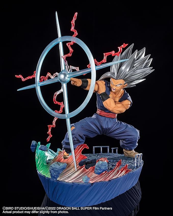 TAMASHII Nations - Dragon Ball Super: Super Hero - [Extra Battle] Son Gohan Beast -Makankosappo-, Bandai Spirits FiguartsZERO Statue - Figurio