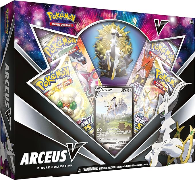 Pokemon TCG: Arceus V Figure Collection Box - Figurio