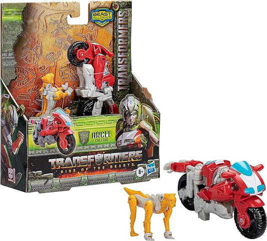 Transformers: Rise of The Beasts Movie Beast Alliance Beast Weaponizers 2-Pack Arcee & Cheetor Toys, Age 6 and Up, 5-inch - Figurio