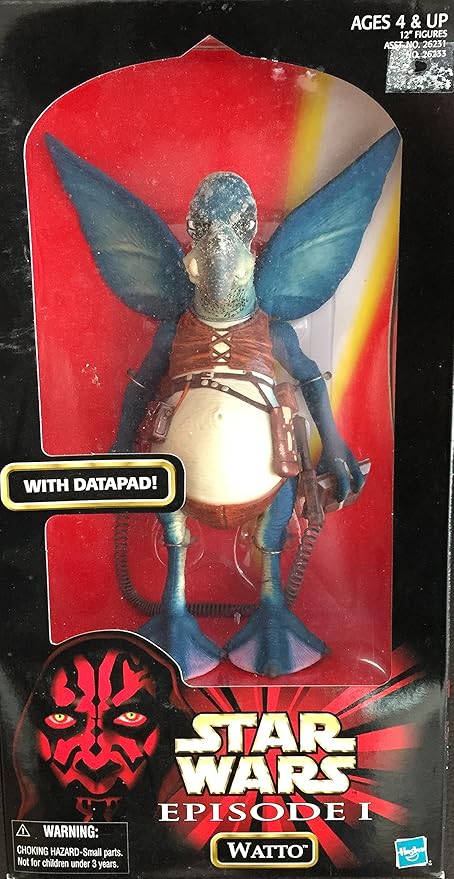 12" Star Wars Episode I Figure Set #2: Watto with Datapad - Figurio