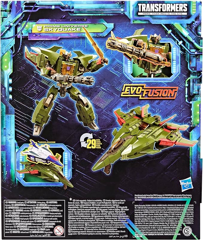 Transformers Toys Legacy Evolution Leader Prime Universe Skyquake Toy, 7-inch, Action Figure for Boys and Girls Ages 8 and Up - Figurio