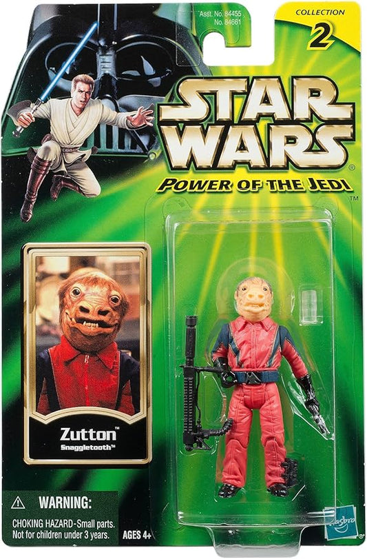 Star Wars 2001 Power of the Jedi - Zutton Snaggletooth - Figurio