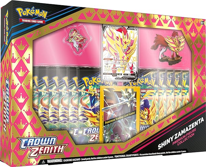 Pokemon Crown Zenith Shiny Zamazenta Premium Figure Collection - Figurio