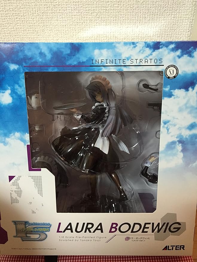 Alter Infinite Stratos: Laura Bodewig "Maid" Version PVC Figure (1:8 Scale) - Figurio