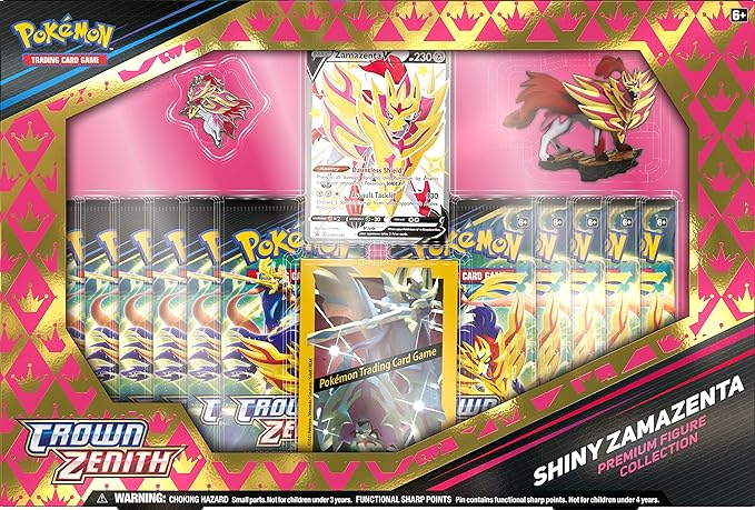 Pokemon Crown Zenith Shiny Zamazenta Premium Figure Collection - Figurio