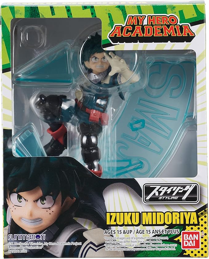 Bandai Shokugan - My Hero Academia - Izuku Midoriya, Styling Figure - Figurio