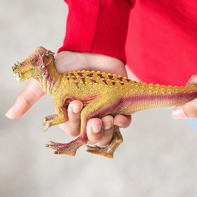 Schleich Dinosaurs, Realistic Dinosaur Toys for Boys and Girls Pachycephalosaurus Toy Figurine, Ages 4+ - Figurio