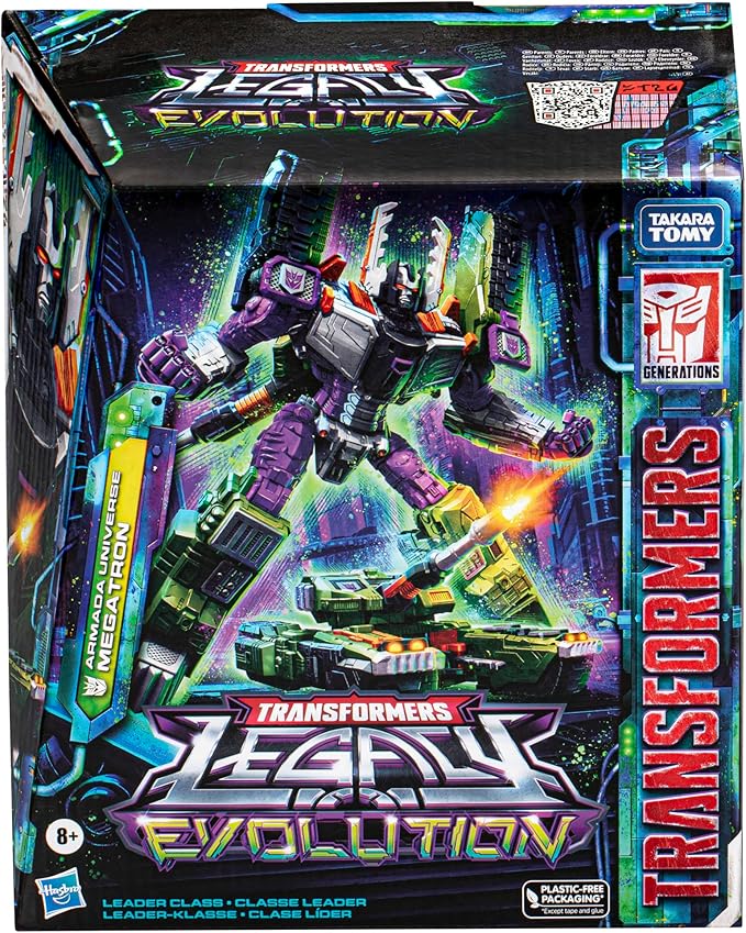 Transformers Toys Legacy Evolution Leader Armada Universe Megatron Toy, 7-inch, Action Figure for Boys and Girls Ages 8 and Up - Figurio