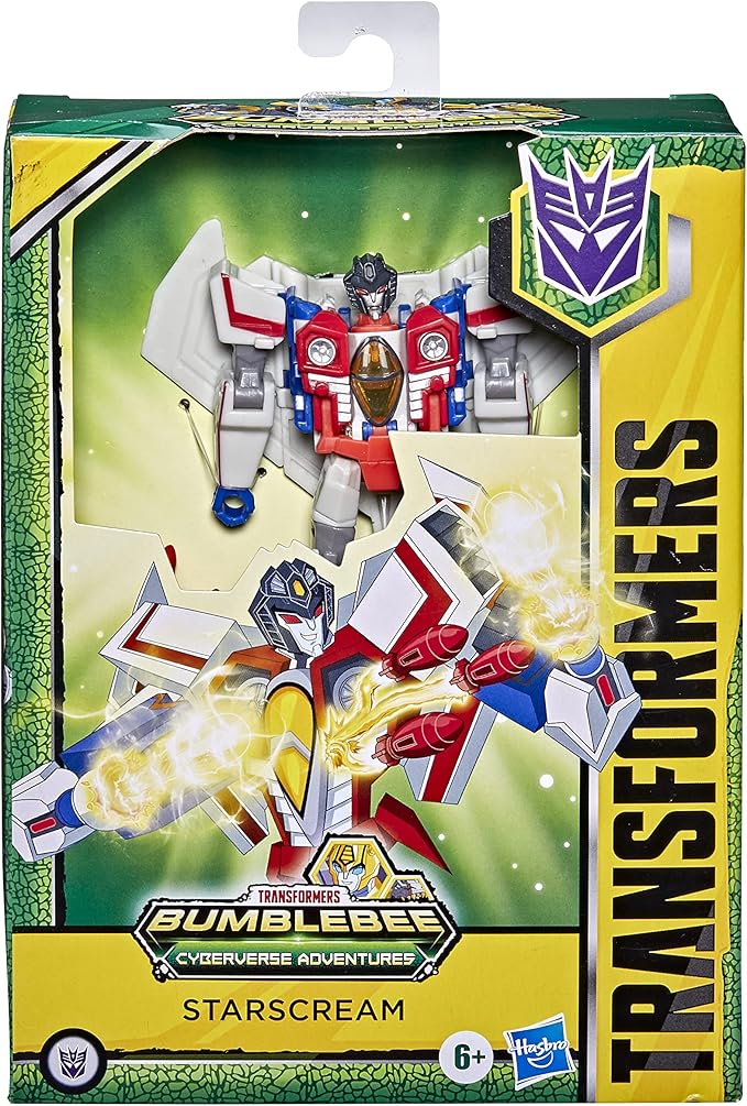 Transformers Cyberverse Adventures Deluxe Class - Starscream - Figurio