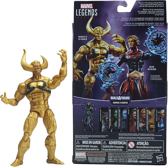 Marvel Guardians of the Galaxy Legends Series Cosmic Protectors: Marvel’s Ex Nihilo, 6-inch - Figurio