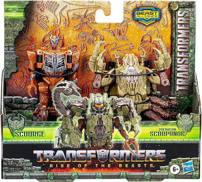 Transformers TRA MV7 BA Combiner 2PK Scourge - Figurio