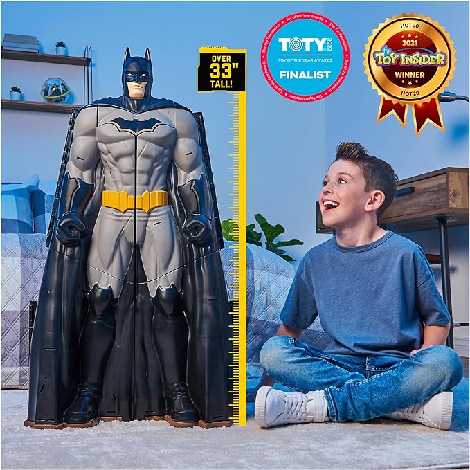 Batman, Bat-Tech Batcave, Giant Transforming Playset with Exclusive 4” Batman Figure and Accessories, Kids Toys for Boys Aged 4 and Up - Figurio