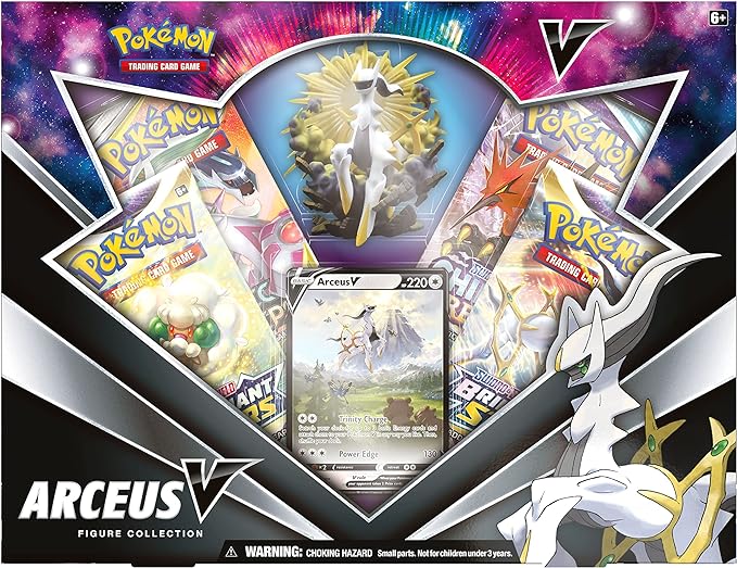 Pokemon TCG: Arceus V Figure Collection Box - Figurio