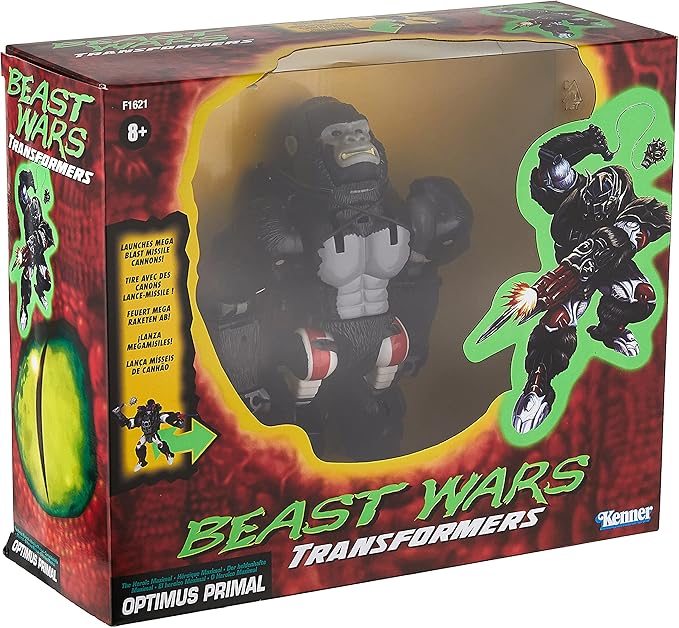 Transformers Vintage Beast Wars Optimus Primal Action Figure - Figurio