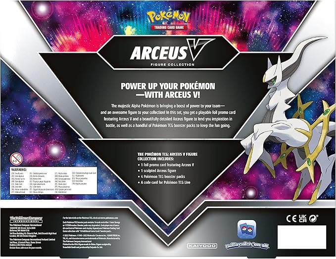 Pokemon TCG: Arceus V Figure Collection Box - Figurio