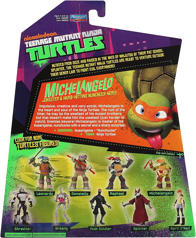 Teenage Mutant Ninja Turtles Michelangelo - Figurio