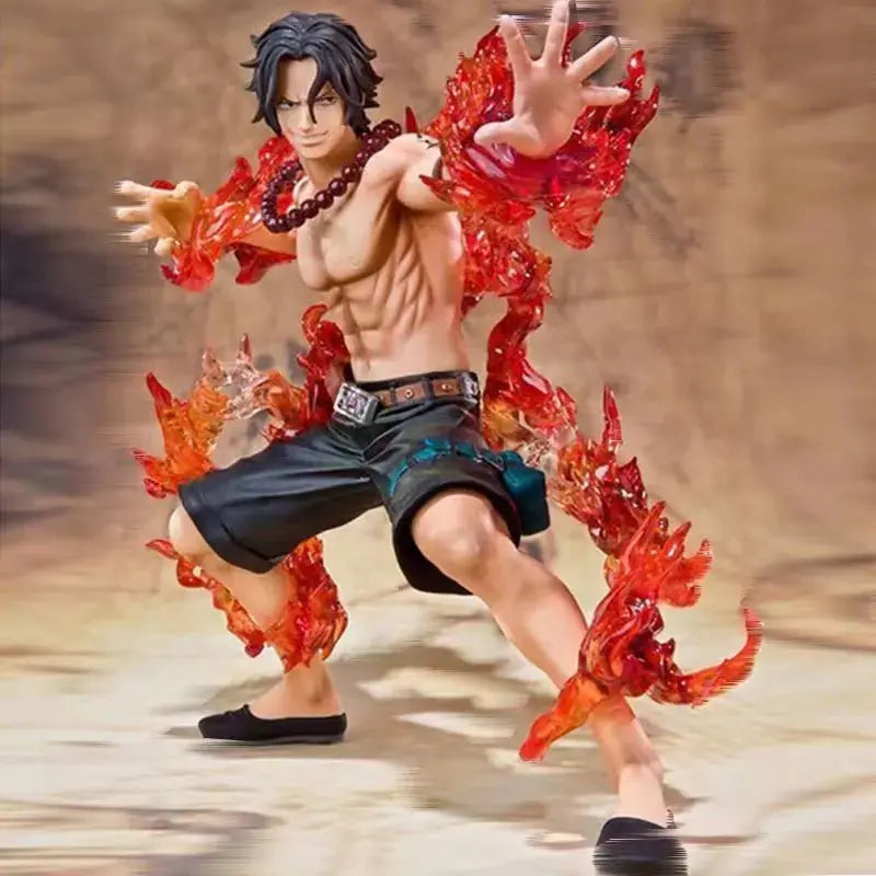 One Piece Portgas D. Ace Battle Fire Action Figure - Figurio