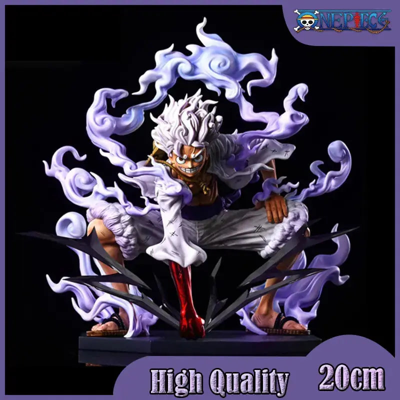 20cm One Piece Figure Nika Luffy Gear 5 - Figurio