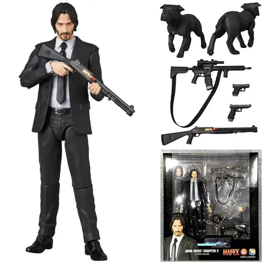 Mafex 085 John Wick Action Figure - Figurio