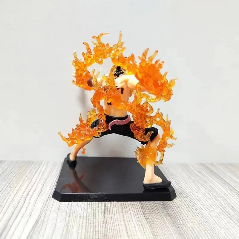 One Piece Portgas D. Ace Battle Fire Action Figure - Figurio